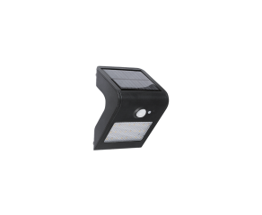 Arandela Lilac com LED Integrado e Sensor IP44 4W 3000K Preto