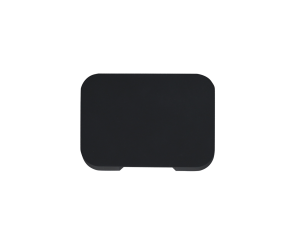 Balizador Anton com LED Integrado IP65 1W 3000K Preto