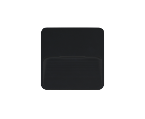 Balizador com LED integrado 3W 3000K IP65 iluminação para jardins e escadas preto