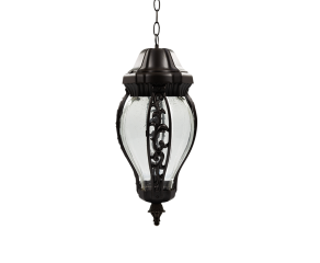 Arandela Amelia Pendente Médio IP20 40W Preto