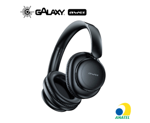 HEADSET BLUETOOTH AWEI A996 PRO COM CANCELAMENTO DE RUÍDO BATERIA DE LONGA DURAÇÃO PRETO