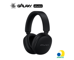 HEADSET BLUETOOTH 5.4 AWEI AT7 COM HIFI DE ALTA PERFORMANCE PRETO