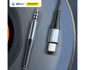 CABO DE AUDIO AWEI CL-116T TYPE-C PRETO