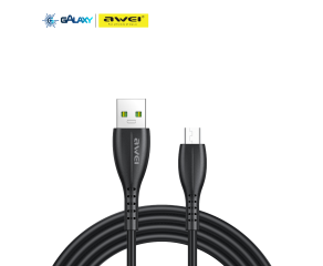 CABO AWEI CL-115M – USB-A PARA MICRO USB – 2.4A – PRETO