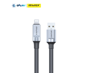 CABO DE DADOS E CARREGAMENTO AWEI CL-206L USB-A PARA TYPE-C 1M AMARELO