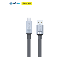 CABO DE DADOS E CARREGAMENTO AWEI CL-206M USB-A PARA MICRO USB 1M PRETO