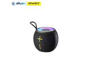 CAIXA DE SOM BLUETOOTH 5.0 AWEI KA19 12W RESISTENTE À ÁGUA IPX4 PORTÁTIL PRETO
