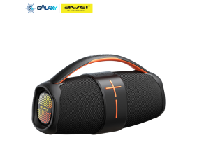 CAIXA DE SOM BLUETOOTH AWEI Y887 TWS 20W COM GRAVES POTENTES PRETO