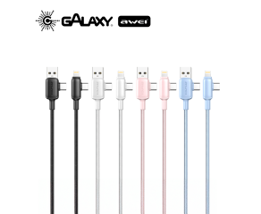 CABO DE DADOS E CARREGAMENTO AWEI CL-181 4 EM 1 MULTI ENTRADAS 1M BRANCO