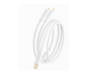 CABO DE DADOS E CARREGAMENTO AWEI CL-231 2 EM 1 TYPE-C E LIGHTNING BRANCO