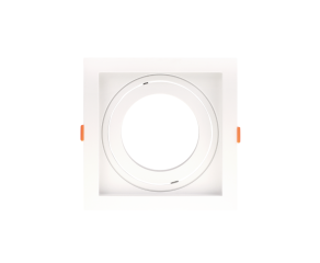 Spot Para Lampâda PAR30 Recuado Quadrado Branco