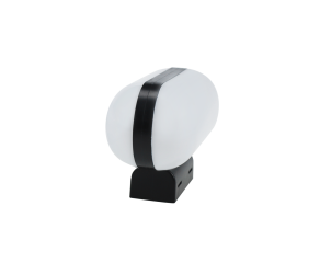 Arandela Tartaruga com LED Integrado Facho Duplo IP65 10W 3000K Preto