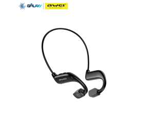 FONE DE OUVIDO BLUETOOTH AWEI A896BL ESPORTIVO CONDUÇÃO POR AR PRETO