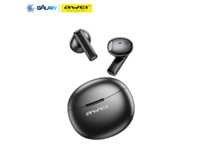 FONE DE OUVIDO BLUETOOTH AWEI T87 TWS AURICULAR COM ALTA FIDELIDADE DE ÁUDIO PRETO