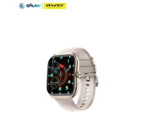 SMARTWATCH AWEI H46 À PROVA D'ÁGUA IP67 TELA AMOLED GOLD