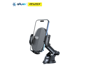 SUPORTE DE CELULAR PARA CARRO AWEI X72 COM VENTOSA PRETO