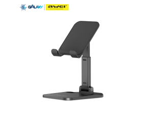 SUPORTE DE MESA PARA CELULAR AWEI X11 AJUSTAVEL PRETO