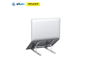 SUPORTE PARA NOTEBOOK AWEI X26  PRATA