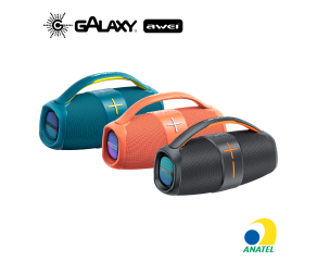 CAIXA DE SOM BLUETOOTH AWEI Y887 TWS 20W COM GRAVES POTENTES PRETO